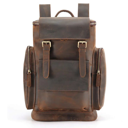 Large-Capacity Retro Men's Travel Backpack