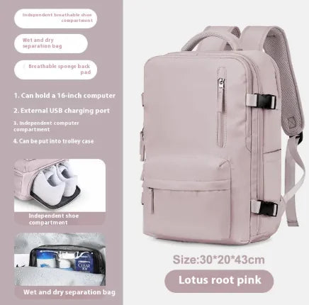 Oversized Lightweight Luggage Backpack