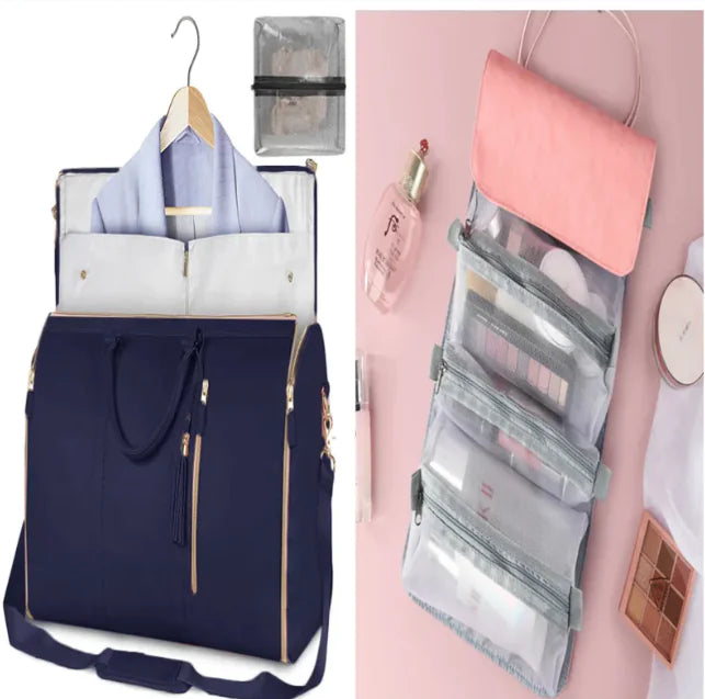 PU Leather Travel Backpack