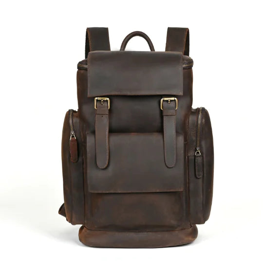 Large-Capacity Retro Men's Travel Backpack